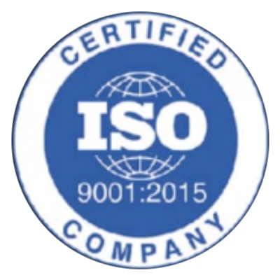 ISO 9001:2015 Certified Company